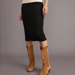 Marine Layer Lexi Rib Midi Skirt